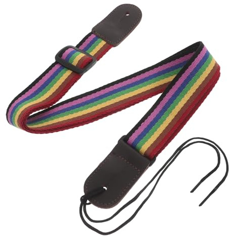 INOOMP Ukulele Strap Tenor Ukulele Strap Soft Leather Design for Shoulder Comfort for Live Performances Practice and Beginners Musical Instrument Accessory