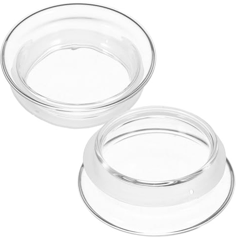 HOMOCONO Coperchio per Brocca in Vetro 2 Pezzi Protezione Antigoccia e Para Liquidi in Silicone per Brocche da Cucina e Bevande