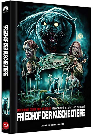 Friedhof der Kuscheltiere - Manchmal ist der Tod besser! - Mediabook - Cover D - Limited Collector's Edition auf 300 Stück - Uncut [Blu-ray]