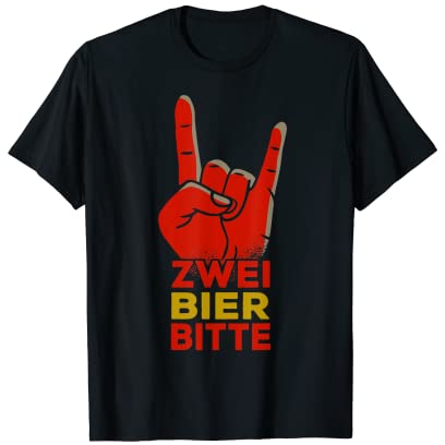 Herren Bier Pommesgabel Heavy Rock Festival - Lustiger Bier Spruch T-Shirt