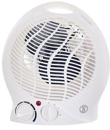 REQUISITE NEEDS Electric Fan Heater Powerful 2KW with 2 Heat settings & Cool Function Upright Electric Quiet Space Heater for Home with Variable Thermostat | Low Energy Usage |Perfect Room Heater