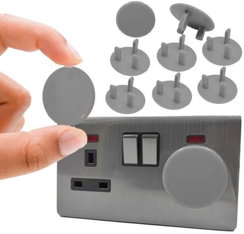 10 Pack Plug Socket Covers UK, Child Baby Plug Socket Covers for Sockets UK