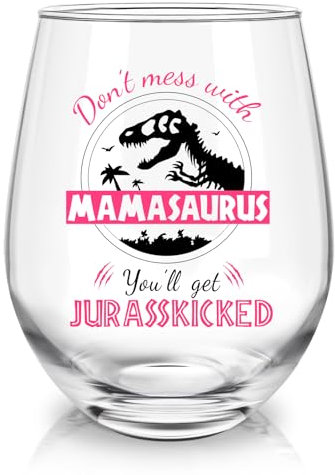 Wine Joy for Mum: Funny Christmas Gifts, Mulled Wine Glasses, Best Presents