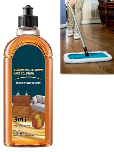 Nettoyant pour sols Spainho, cirage pour parquets, solution nettoyante pour sols secs et humides, savon pour serpillière, détachant et désodorisant 5 en 1, solution nettoyante parfumée (1)