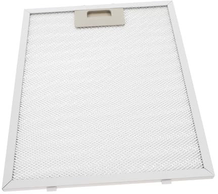 iplusmile Filtros Para Campanas Extractoras Metálicos Resistentes, Malla Rectangular 320x260x9 Mm, Filtro Antiaceite Absorbente De Grasa, Accesorio Para Cocina, 1 Unidad