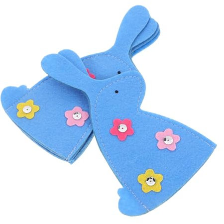 POPETPOP 4piezas Protector De Huevos De Conejo Fundas De Pascua Bolsas De Tela No Tejida