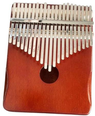 Anfänger-Kalimba 21-Tasten-Daumenklavier Kalimba 17-Tasten-Tuner Aus Holz Tragbar Für Anfänger(21key Simple style)