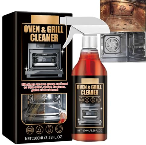 Backofen & Grillreiniger Extra Stark – Kraftvoller Fettlöser für Backofen, Grill, Herdplatte & Edelstahl – Entfernt hartnäckige Verkrustungen & eingebrannte Rückstände