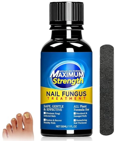 Fungal Nail Treatment for Toenails Extra Strong, Extra Strong Nail Fungus Treatment Strengthen & Repair Damaged, Broken, Discolored Nails
