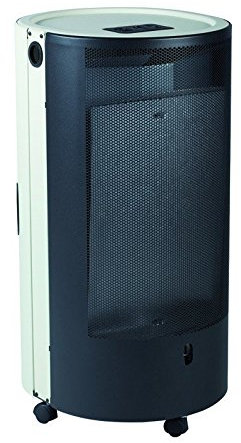 EMC BLUE BELLE CHIC STUFA A GAS PORTATILE DOTATA DI 5 RUOTE - BOMBOLA MAX ALLOGGIABILE 15 KG - DESIGN INNOVATIVO E MODERNO