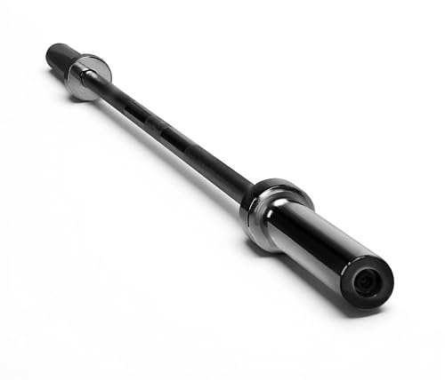 CAP Barbell 6-Foot Solid Olympic Bar, Black (2-Inch)