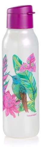 New Tupperware Kolibri-Wasserflasche, mittelgroß, 750 ml, Violett