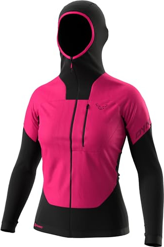 DYNAFIT Damen Elevation Alpha Thermal Jacke, flamingo, S