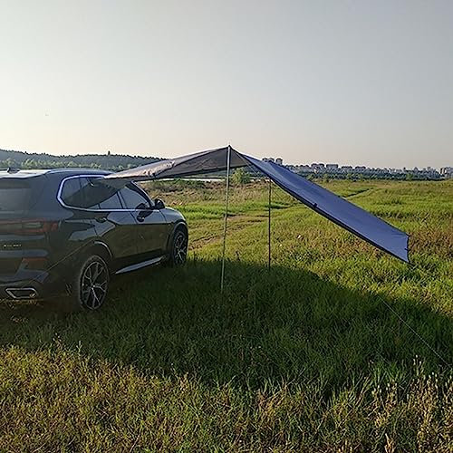 Toldo para Coche,Toldo Lateral del Coche,Refugio Solar, Toldo Lateral para Coche Tienda De Campaña Al Aire Libre, Refugio Portátil Impermeable para Camping De Camping Al Aire Libre,300 X 150 Cm (B)