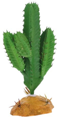BESPORTBLE Künstliche Terrarium Pflanze Mit Stabilem Sockel Realistische Kletterpflanze Für Reptilien Amphibien Und Fische Dekorativ Und Sicher Für Terrarien Und Aquarien