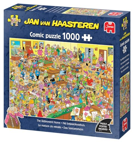 Jan Van Haasteren - Das Altenheim - 1000 Teile Puzzle - Puzzle für Erwachsene