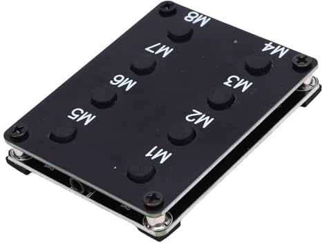 Hyuduo Fernbedienung Tastatur Externe Tastatur-Fernbedienungstastatur für IC-705 IC-7610 IC-7300 IC-9700 mit Schnellzugriffstasten ABS-Material