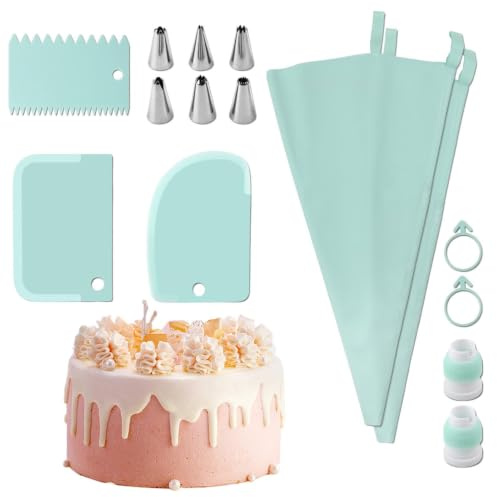 Set di 15 beccucci per sac à poche, kit per decorare torte