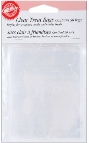 Wilton Sachets à Friandises Transparents, pack de 50
