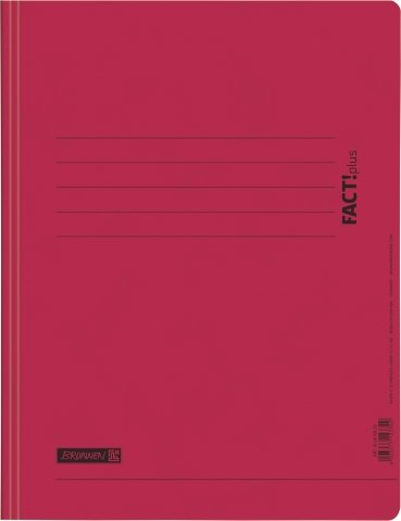 Brunnen Spiralhefter FACT!plus rot VE=25=Liefermenge