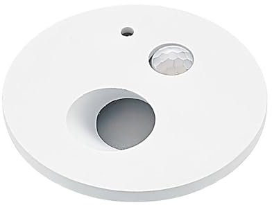Arcchio LED Wandeinbaustrahler Neru mit Bewegungsmelder (Modern) in Weiß aus Aluminium (1 flammig,) Wohnzimmerleuchte