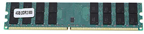 Tbest Modulo di Memoria DDR2 da 4 GB, di Memoria DDR2 da 4 GB di Trasmissione Dati Veloce da 800 MHz di Grande capacità DDR2 da 4 GB per, per Computer Desktop