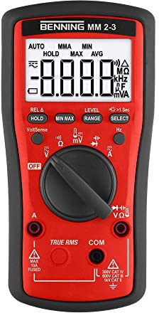 Benning MM 2-3 TRUE-RMS Digital-Multimeter (044693)