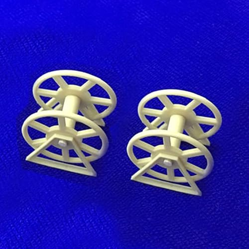 2set Harz Winde Höhe 30mm Simulation Capstan Breite 23/33/46mm Miniatur Ankerwinde Micro Kauf for RC Boot Modell Zubehör (Color : Small 30x23mm)