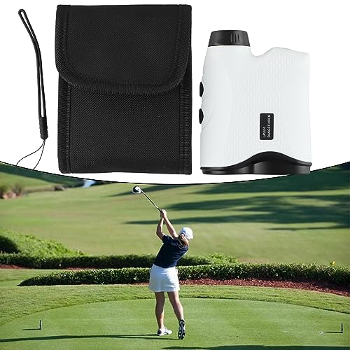Golf-Entfernungsmesser, 500 m, digitaler Golf-Monokular-Entfernungsmesser, Entfernungsmesser, Jagd-Entfernungsmesser mit 6-facher Vergrößerung für Golf-Training