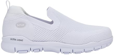 Scholl Jump Slip On, Sneaker Professionali, Donna, Bianco, 36 EU