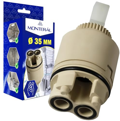 Cartucho Grifo Monomando Ø 35 mm con Sistema de Flujo Direccional para Grifo Mezclador - MONTERAL