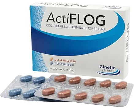 Complément Cellulite, Drainage et Jambes Légères - Action Biphasique Jour/Nuit – Diosmine, Centella, Melilot et Bromélaïne – 20 Comprimés Action CHOC