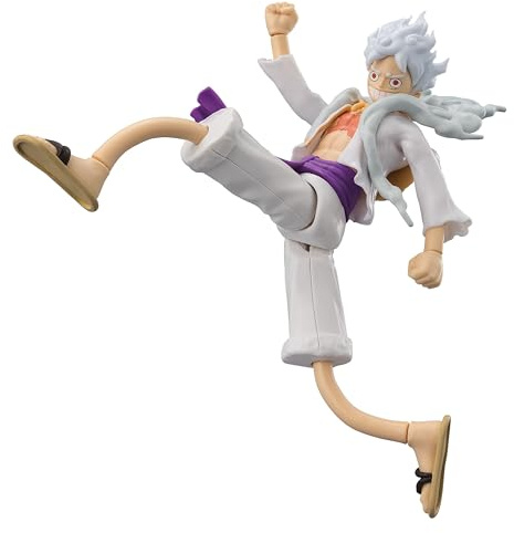 ANIME HEROES - One Piece - Monkey D. Luffy Gear 5 Action Figure | One Piece 6 Inch Action Figure Anime Heroes - Luffy Gear 5
