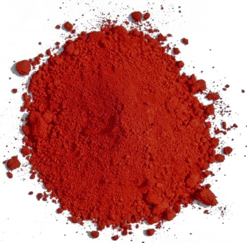 Beton-ABC Pigmentpulver Ziegelrot 1kg, Eisenoxid Pigment Trockenfarbe Zementecht