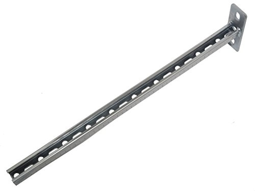 Schienenkonsole Wandausleger Profil 27x18 / 500 mm lang