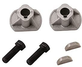 SECURA Kit Moyeu de lame pour tondeuse et tracteur compatible avec CastelGarden, Stiga, Honda, Viking, Brill