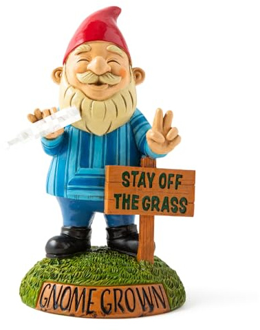 BigMouth Inc Marihuana Gartenzwerg, Mehrfarbig