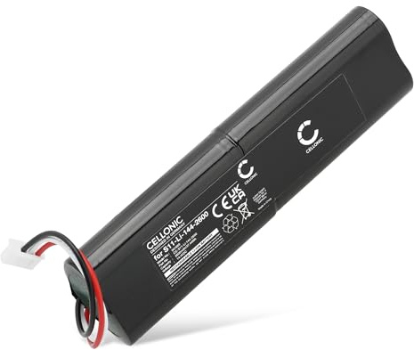 CELLONIC 1x Akku für Staubsauger Kompatibel mit ECOVACS Deebot Ozmo 900, Deebot Ozmo 905, Deebot Ozmo 901, S11-Li-144-2600 - (2600mAh, 14.4V)