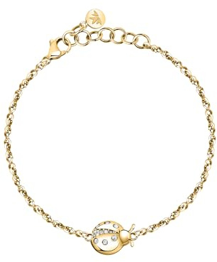 Morellato Istanti bracciale Donna in Acciaio, Cristalli, ip oro - SAVZ08