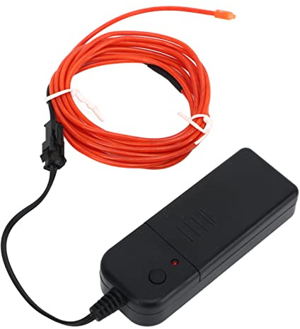 VBESTLIFE Fahrrad Rahmen Streifen Licht, Roller Rahmen Licht, LED Fahrrad Rahmen Licht, wasserdichte Helle Dekoration Roller Rahmen Streifen Licht für Nachtfahrten (Rot)