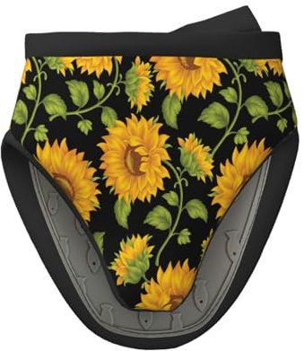 Girasoli carini, Mini guanti da forno in silicone, guanti da forno da cucina antiscivolo resistenti al calore