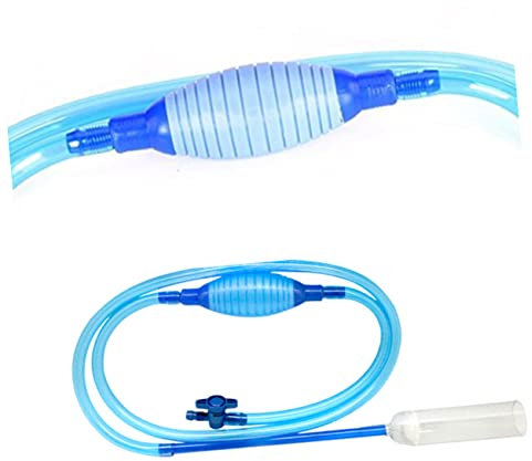 Milisten 2.5m Changeur Eau Aquarium avec Pompe Siphon Et Filtre Gravier Tube De Nettoyage pour Poissons Contrôle du Débit Et Maintien De Eau Propre