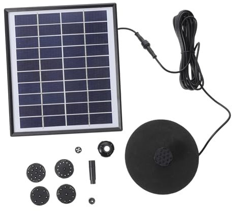 YARNOW Pompa Ad Acqua Ad Energia Solare Per Laghetto Set Squisita Fattura Elemento Decorativo Perfetto Per Il Giardino