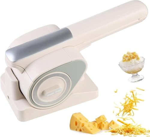 Râpe à fromage électrique sans fil, trancheuse rotative automatique rechargeable pour fromage, noix, chocolat et légumes, broyeur portable avec tambours interchangeables