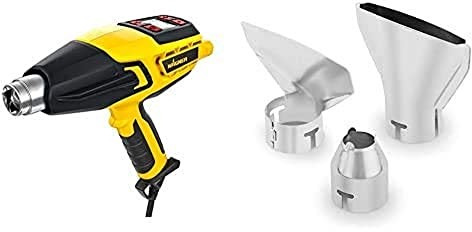 WAGNER Heißluftpistole FURNO 750 - max. 630°C,2000 W, Luftmenge 820 l/min + WAGNER 3-teiliges Düsenset für FURNO Heißluftpistolen