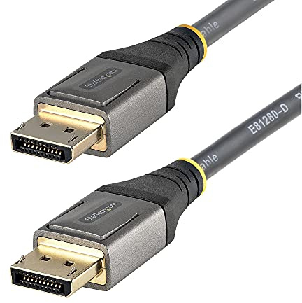 StarTech Cavo DisplayPort 1.4 Certificato VESA 1m, 8K 60Hz, HDR10, M/M