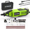 Multifunktionswerkzeug 200W, ETOOLAB [Professional] Rotationswerkzeug, Echte 10000-35000 U/min, Drehmelwerkzeug Set mit 129 Zubehören, 6 Variable Drehzahl für Schneiden, Gravieren, Bohren, usw.
