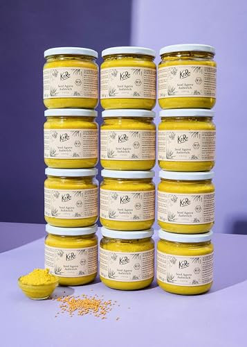 KoRo - Crema spalmabile con senape e agave bio - con semi di girasole - gusto dolce e piccante - vegan