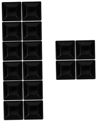 jojofuny 16sets Fence Post Covers Strong Sturdy Plastic Material Decorative Elegant Design Easy to Install