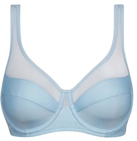 DIM Femme avec Armatures Generous Classique X1 Bra, Bleu Chemise, 90C EU